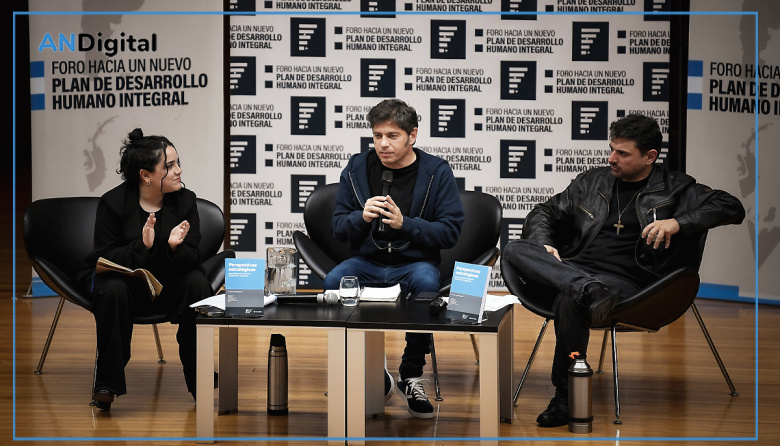 Kicillof y Grabois compartieron un acto y llamaron a construir una alternativa a Milei