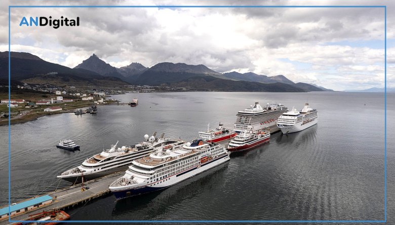 Avanza la renovación del Puerto de Ushuaia de cara a la temporada de cruceros