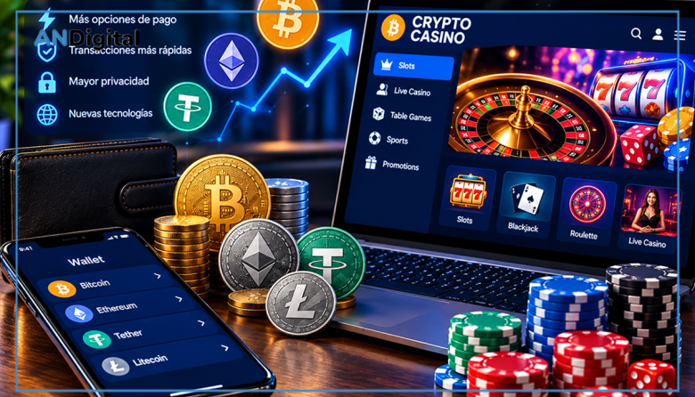 El crecimiento de los casinos crypto y los nuevos métodos de pago online