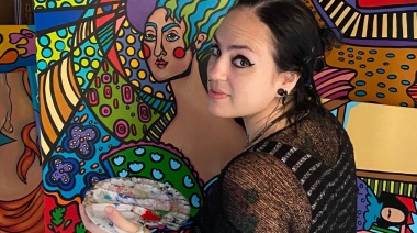 De canillita en Mardel a exitosa pintora autodidacta en Palma de Mallorca
