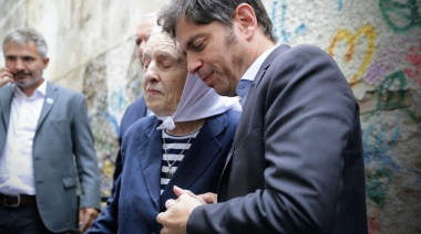 Kicillof ratificó la vocación de “profundizar” las políticas de Memoria, Verdad y Justicia