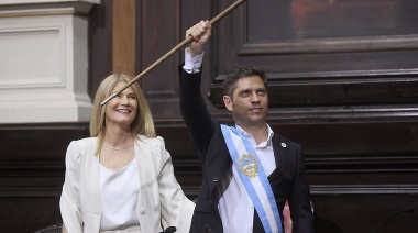 Kicillof inició su segundo mandato con un duro discurso contra el “ajuste” de Milei