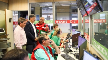 Jorge Macri supervisó los operativos a desplegarse durante las Fiestas