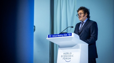 Milei en Davos: adulación a empresarios y rechazo a la intervención estatal