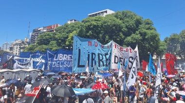 “Que Milei se entere, la patria no se vende”