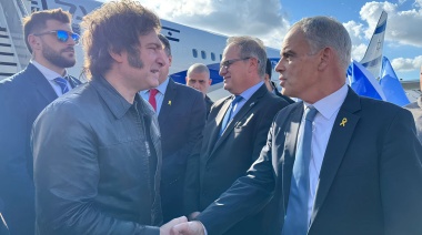 Milei llegó a Israel