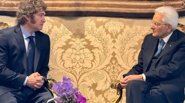 Con las inversiones en la agenda, Milei se reunió con el presidente de Italia