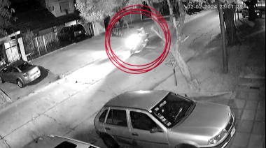 El video que muestra cómo murió un contador en Ituzaingó mientras lo perseguían motochorros