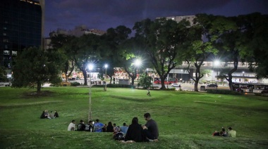 Renovación de luminarias públicas del Parque Barrancas de Belgrano