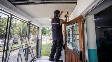 Reacondicionaron más de 20 escuelas de cara al comienzo del ciclo lectivo en Mar del Plata