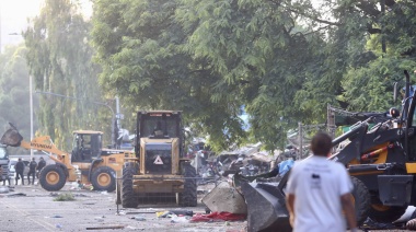 Acceso a la terminal: desalojaron calle de Retiro que estuvo intrusada durante cinco años
