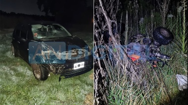 Tragedia en la Ruta 36: Tras violento choque, murió joven que circulaba en cuatriciclo