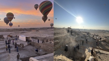 Investigadores argentinos avanzan con la exploración de la tumba de Amenmose en Egipto