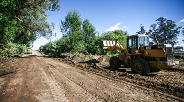 Importante intervención en espacios públicos de Batán