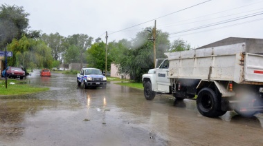 Olavarría: Despliegan tareas de asistencia a familias afectadas por la tormenta