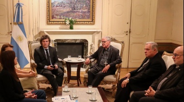 La Iglesia plasmó su “preocupación” ante Milei por la situación del país