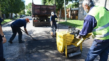 Avanza un plan de bacheo en 400 cuadras de La Plata