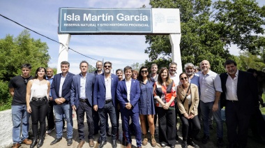 Kicillof en la Isla Martín García: “Símbolo de soberanía e identidad bonaerense”