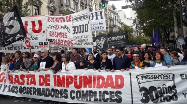 El Encuentro Memoria, Verdad y Justicia moviliza “por los derechos humanos de ayer y de hoy”