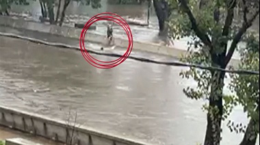 La peor noticia: Hallan el cuerpo del adolescente de 17 años que tiró a un canal en San Martín
