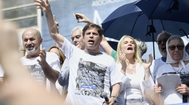 Kicillof: “Ellos vienen a reprimir, nosotros venimos a marchar por el futuro”