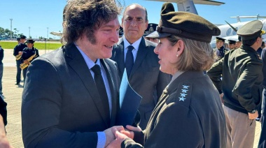 Milei ratificó su genuflexión hacia EE UU: “De Argentina para el mundo”