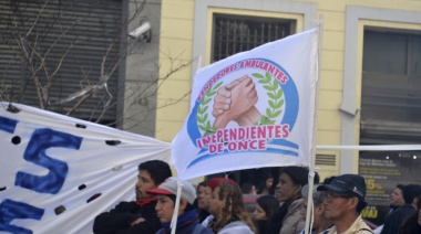 Vendedores ambulantes respaldan la movilización de los estudiantes