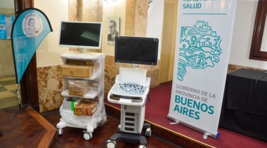 Valiosa aparatología para el Hospital Evita de Lanús