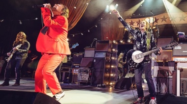 El primer argentino en compartir escenario con un Rolling Stone