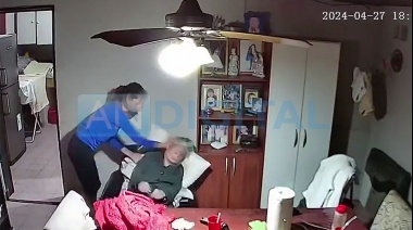 Detienen a la cuidadora que golpeaba a la mujer con Alzheimer en Campana