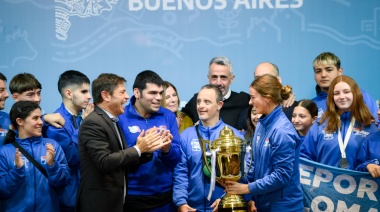 Con críticas a la motosierra de Milei, Kicillof lanzó los Juegos Bonaerenses 2024
