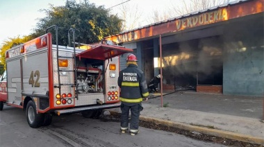 Voraz incendio en el local familiar de ‘la Cositorto de Ensenada’