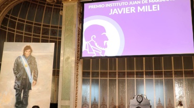Sin el menor sentido del ridículo, un Milei natural de exportación