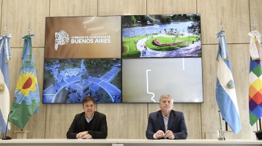 Con foco en el federalismo, Kicillof rubricó un nuevo convenio de cooperación