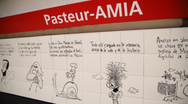 Reabre la remozada estación Pasteur-AMIA del subte B