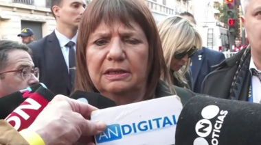 Bullrich afirmó que “está absolutamente probada” la autoría del atentado a la AMIA