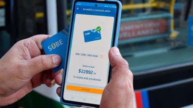 Ahora la app SUBE permite acreditar hasta $ 40.000 en la tarjeta