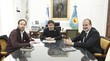Planta de GNL: En medio de la puja con Nación, Kicillof recibió al intendente de Bahía Blanca