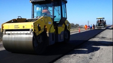 Avanza en Punta Indio la repavimentación de la Ruta 36