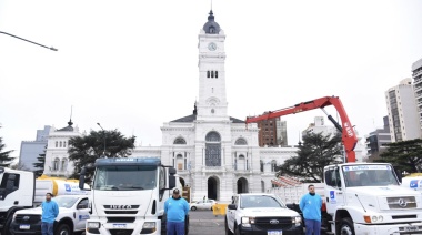 “Ciudad limpia”: Despliegan un operativo de limpieza en paredes y espacios vandalizados