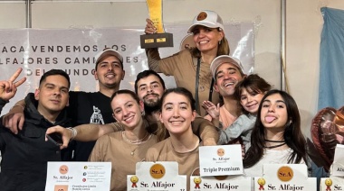 Habló el bonaerense creador del alfajor campeón: “Es una belleza, un poema”