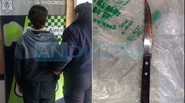 Apuñaló a su hijo porque se demoró en lavar los platos en Berisso