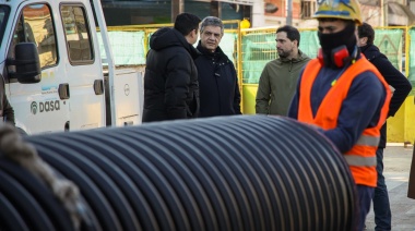 Culminan obras pluviales claves para Villa Urquiza, Villa Pueyrredón y Parque Chas