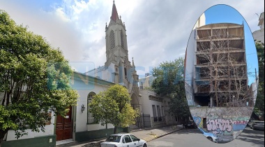 Vidrios rotos y nenes heridos tras lluvia de piedras en un colegio céntrico de La Plata