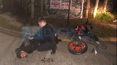 Confirman que el ladrón que murió al caer de su moto escapando de la policía tenía un tiro en la espalda