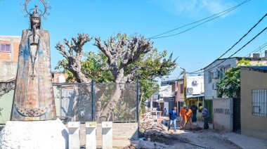 Avanza la obra que proveerá de agua y cloaca a los vecinos de Villa Itatí