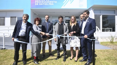 Kicillof inauguró el primer Centro de Procesamiento de Datos de la Provincia