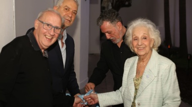 La Plata: Alak inauguró el Patio de la Memoria y de los Artistas en el Coliseo Podestá