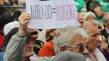 “Hacen un asado para celebrar que le sacaron $ 15 mil por mes a los jubilados”