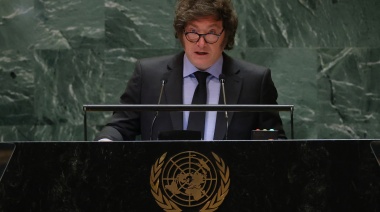Revelan que el discurso Milei en la ONU fue un plagio de una serie estadounidense